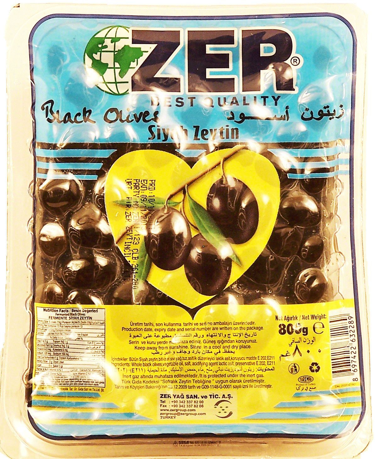 ZER Siyah Zeytin black olives Full-Size Picture